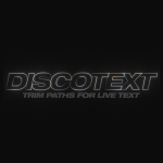 Discotext For Mac V1.2.4 AE插件