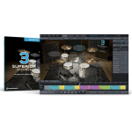 Toontrack Superior Drummer 3 SDX Core Basic Sound Library MAC 核心基本声音库 + 1.2.0升级修复包